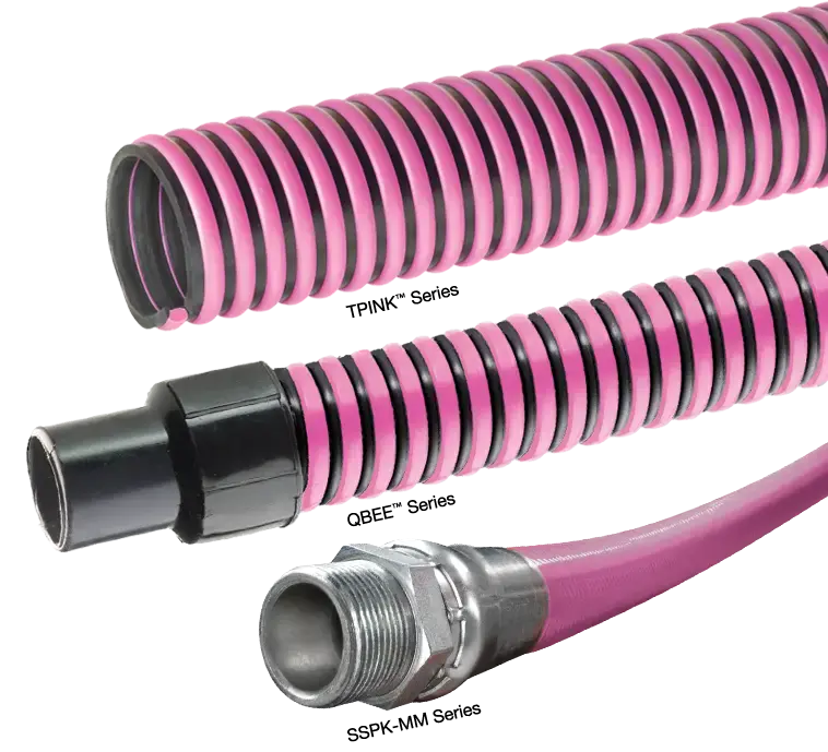 Tiger Pink, Queen Bee, Piranha Pink